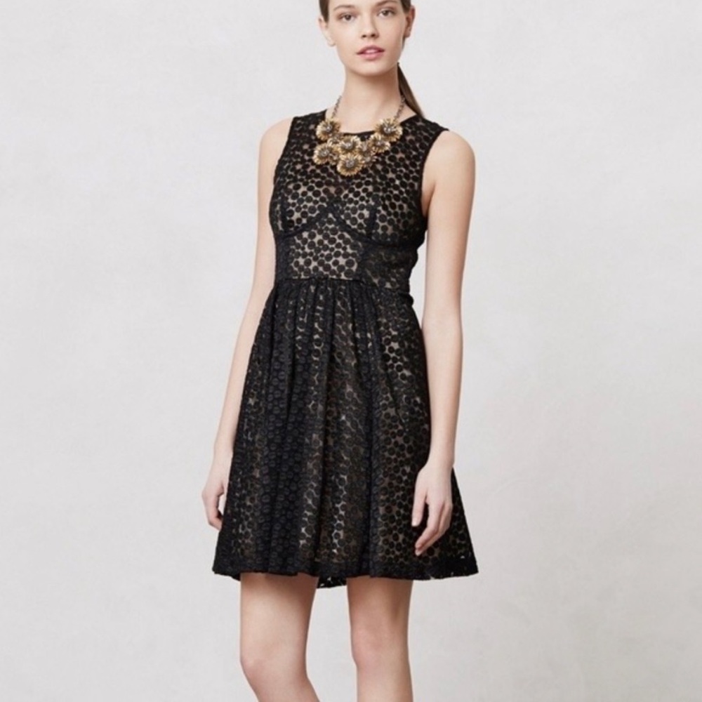 Anthropologie Plenty by Tracy Reese Black Dress